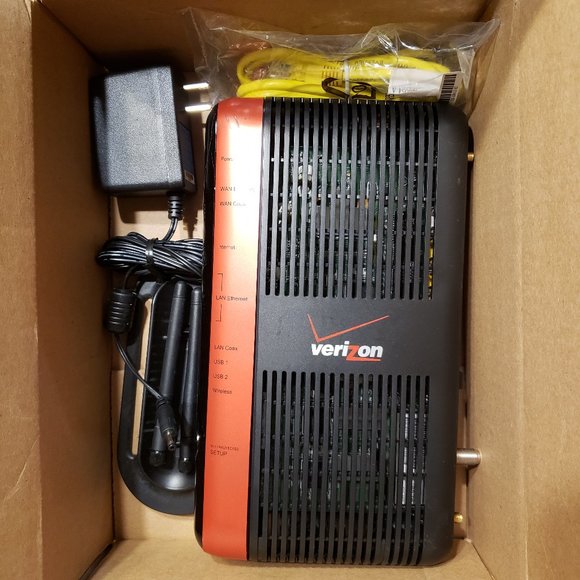 Verizon FIOS - Actiontec MI424WR Rev. I WiFi Router Modem - Picture 1 of 5